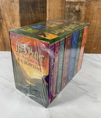 J.K. Rowling Harry Potter PB The Complete Series 1-7 Box Set New Sealed (tear)
