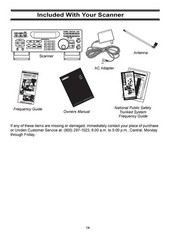 UNIDEN Bearcat Trunk Tracker III BC898T Operators Manual SPIRAL SECURED, FRONT