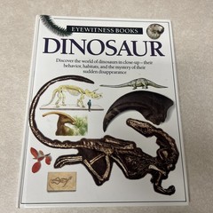 Dinosaur (Eyewitness Books) Hardcover-64 pages-1st Amer. Edition 1989–Very Good