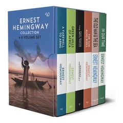 Ernest Hemingway Collection 6 book set (For Whom The Bell Tolls, A Farewell To A