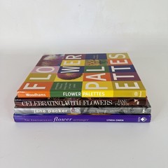 Flower Arranging Book Lot 4 Jane Packer Lynda Owen Woodhams Illustrated HC DJ