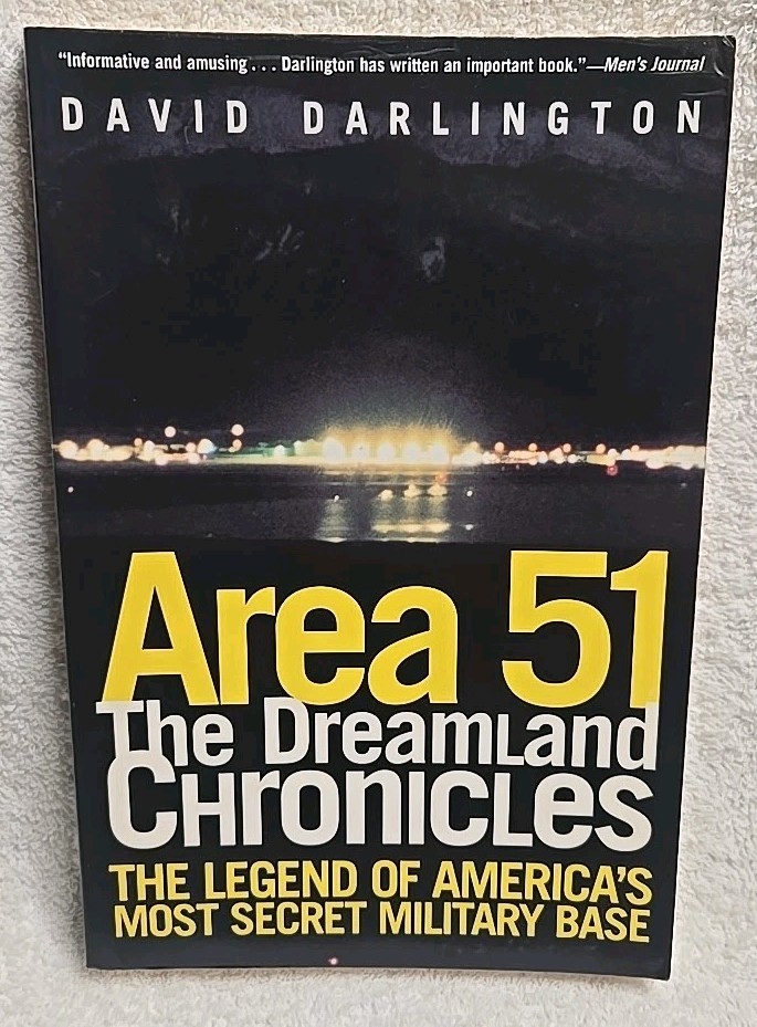 Area 51: The Dreamland Chronicles By David Darlington (1998 Holt 1St. Edit PB)