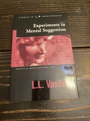 Experiments in Mental Suggestion by L. L. Vasiliev (2002, Trade Paperback)