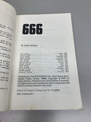 I Predict Salem Kirban (7th Print 1975) + 666 (13th Print 1975) – Good – PB