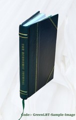 An open letter to the Right Honourable Edwin Samuel Montag 1917 [Leather Bound]
