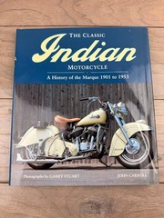 Classic Indian Motorcycle History 1901-1953 John Carroll Photo Book Motorcycling