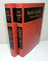 North Carolina Practice Series:Criminal Trial Practice Forms, Vol. 1 &2-6th, ’22