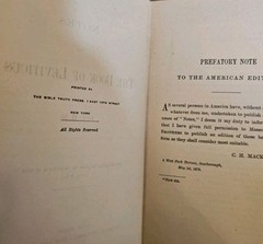 ​Notes on the Pentateuch C H Mackintosh 6 Vol Set Genesis Deuteronomy Loizeaux