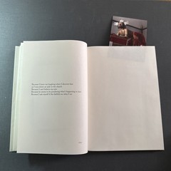 Sophie Calle: Because, 2019 FIRST Edition, SIGNED