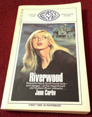 Riverwood by Jane Corby (1969, pb) gothic horror / romance thriller