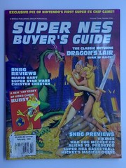 Super NES (Nintendo) Buyer’s Guide Video Games Feb. 1993 Magazine Dragon’s Lair