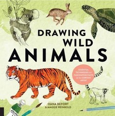 Drawing Wild Animals: Essential Techniques and Fascinating Facts for – VERY GOOD