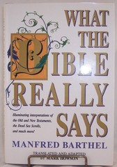 What The Bible Really Says By Manfred Barthel Hardcover 1992 Wings Books Edition