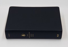 Life Application Study Bible: New Living Translation Black Leather Free Shipping