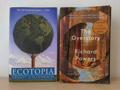 Eco Fiction Modern Classic Lot – Overstory Richard Powers + Ecotopia Callenbach