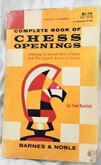 Complete Book of Chess Openings by Fred Reinfeld 1958 Barnes & Noble 182 Pages