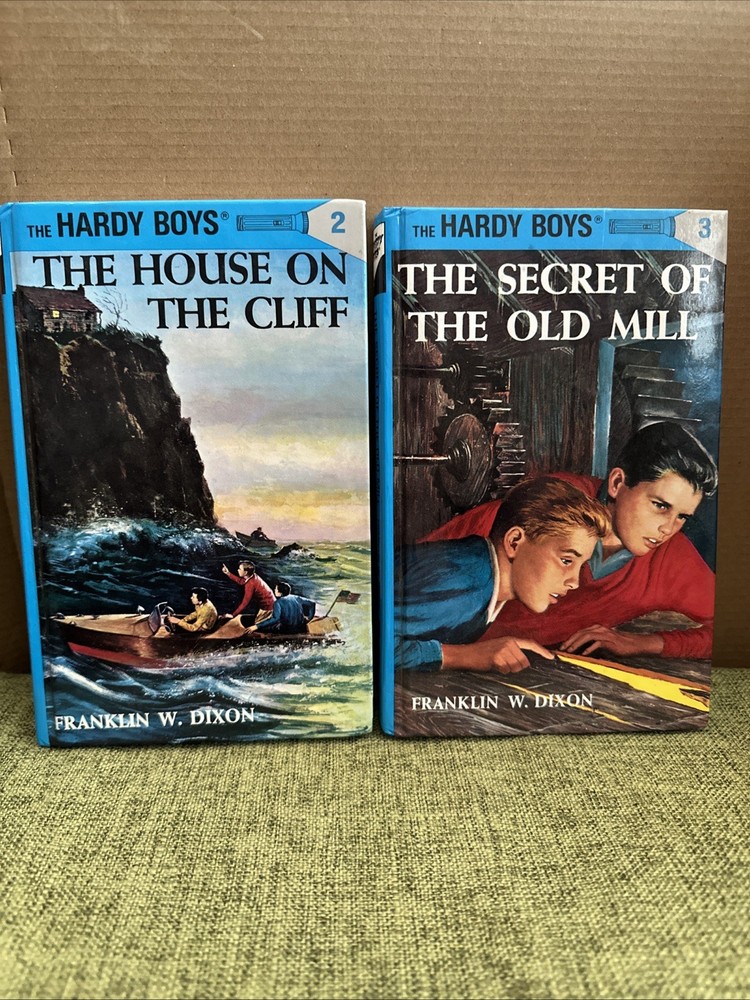 The Hardy Boys Collection Books #2-3 Vintage 1987