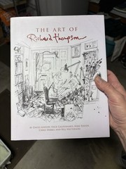 THE ART OF RICHARD THOMPSON By Bill Watterson & Nick Galifianakis – Hardcover
