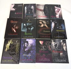 P C & Kristin Cast Complete Lot All 12 House of Night Novels