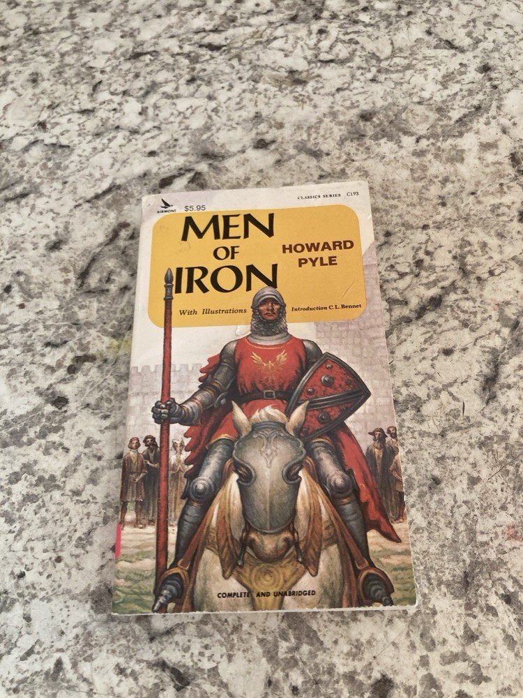 Men of Iron by Howard Pyle Airmont Classics 1965 Vintage Paperback