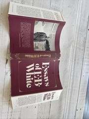 Essays of E.B. White 1977 First Edition 1st Printing Literary Essays HC DJ
