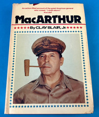 Vintage Book MacArthur Clay Blair Jr. HC World War II 1977 Nelson Doubleday