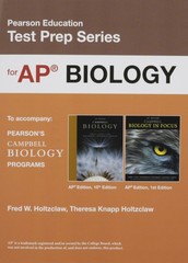 Preparing for the Biology AP* Exam (School Edition) (Pearson Education Test …
