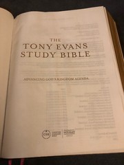csb tony evans study bible christian standard Bible leather reference