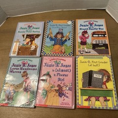 Lot of 6 Junie B. Jones Paperback Books by Barbara Park Various Titles