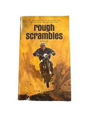 Rough Scrambles Roy Ald 1968 Bantam Paperback Vintage Motorcycle Pulp Novel