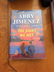 SIGNED The Night We Met By Abby Jimenez