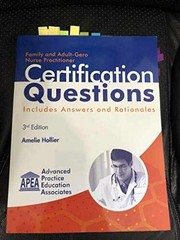 CERTIFICATION QUESTIONS – Paperback, by Amelie Hollier – Acceptable n