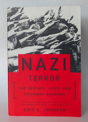 Nazi Terror Eric Johnson Gestapo Jews Ordinary Germans Paperback WWII Book