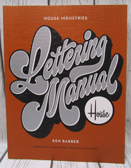House Industries Lettering Manual Signed by Ken Barber Paperback – Autographed