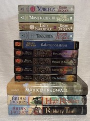 12 REDWALL Books Lot, Brian Jacques – Hardcover & Paperback