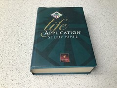 Life Application Study Bible New Living Translation Hardcover w/ Dust Jacket