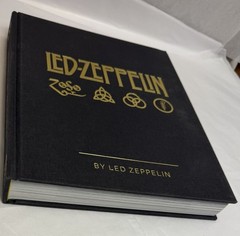 Led Zeppelin by Led Zeppelin Second Edition Hardcover EXCELLENT / Sharp Corners