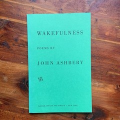 Wakefulness poems by John Ashbery UNCORRECTED PROOF Poetry Book Farrar Straus Gi