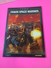 CODEX CHAOS SPACE MARINES By Games Workshop & Games Workshop VG!