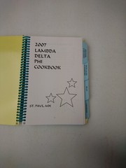 Lambda Delta Phi Sorority Alumni Cookbook St. Paul MN 2007