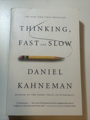Thinking, Fast and Slow by Daniel Kahneman (2013, Trade Paperback)