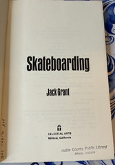 Skateboarding, Jack Grant, Paperback, Ex-Lib, 1st Printing, 1976, Sports Guide