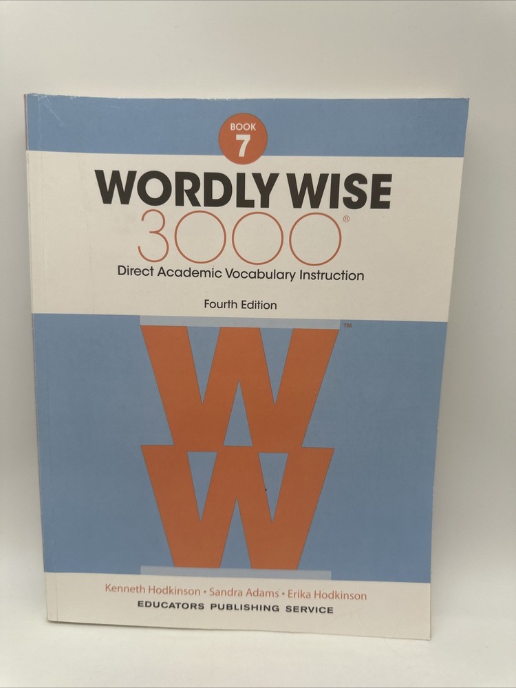 Wordly Wise 3000 Book 7 Student WorkText (4th Edition) 7th Grade