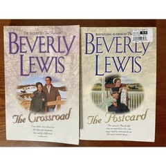 Beverly Lewis Postcard & Crossroad Amish Country – Lot of 2 Paperback Books
