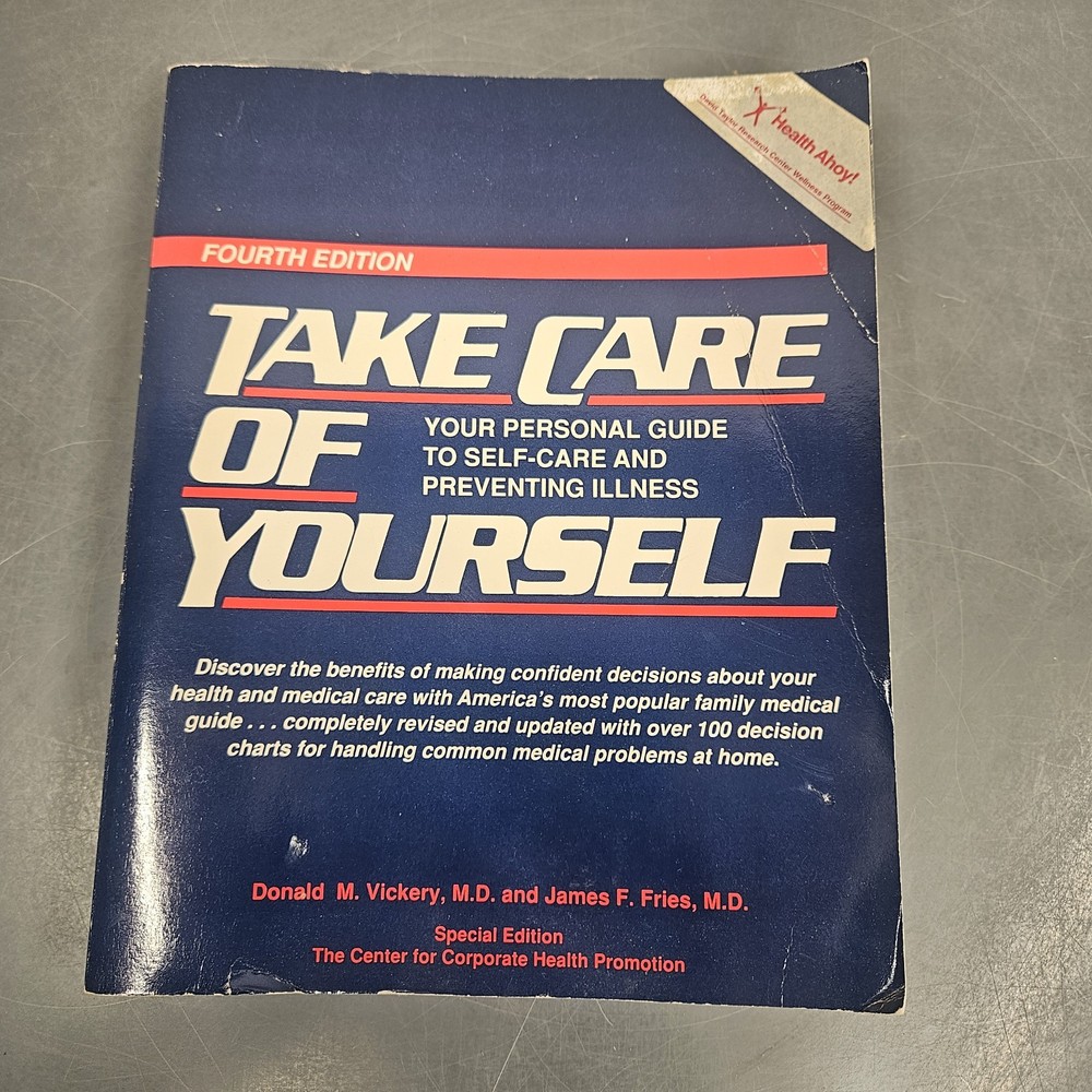 Take Care Of Yourself 4th Edition 1989 Guide To Self Care Preventing Illness