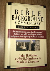THE IVP BIBLE BACKGROUND COMMENTARY OLD TESTAMENT BOOK STUDENT RESOURCE