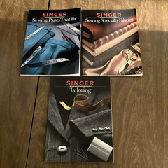 Singer Sewing Reference Library Paperbacks, Lot of 3, VERY GOOD (216)