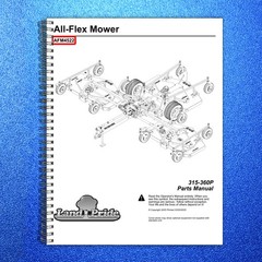 LAND PRIDE AFM4522 All-flex Mowers Parts Manual 2025 – WIRE BOUND – TOUGH COVERS