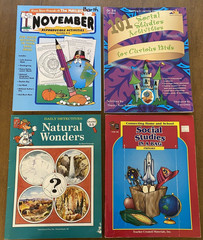 Social Study Curriculum Activity Books For Grades 3-6: Natural Wonders, In a Bag