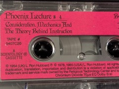 The Phoenix Lectures by L. Ron Hubbard (1985) – 13 Cassette Set + Glossary –